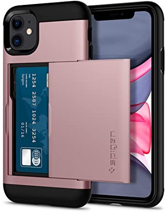 Spigen Slim Armor CS Works with Apple iPhone 11 Case (2019) - Rose Gold