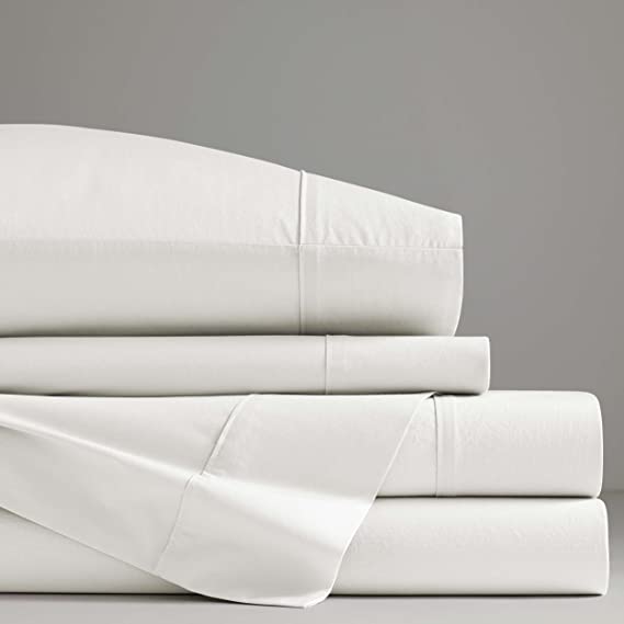 Now House by Jonathan Adler Otto Sheet Set, Twin, White