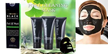 Blackhead Remover deep Cleansing face mask Peel Off mask face mask Remover Acne Whitehead Charcoal Pore Suction Cleanser Sheets Natural Extra Large Tube 100g