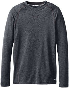 Under Armour Boys' HeatGear Armour Long Sleeve Fitted Shirt