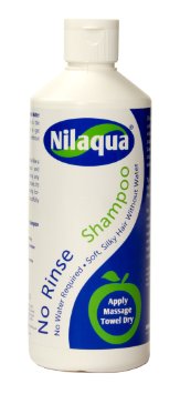 Nilaqua 500 ml No Rinse Towel Off Dry Shampoo