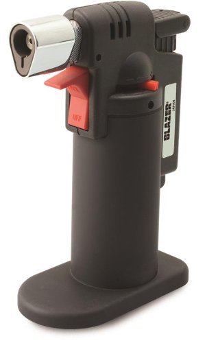 Blazer 189-9274 Firefox Mini Torch, Butane, Refillable, 2,500 Degrees F Blue Torch Flame