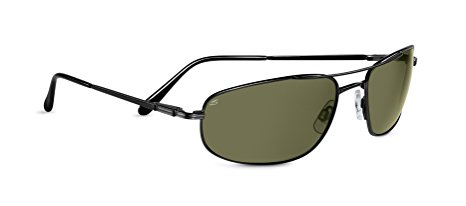 Serengeti Velocity Sunglasses (Shiny Gunmetal 555nm Polarized)