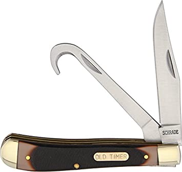 Schrade SOTHP Old Timer Folding Knife with Horse Pick