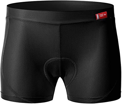 Santic Women 3D-Padded Cycling-Underwear Bike Shorts - Quick Dry Total Elastic with Wide Waistband