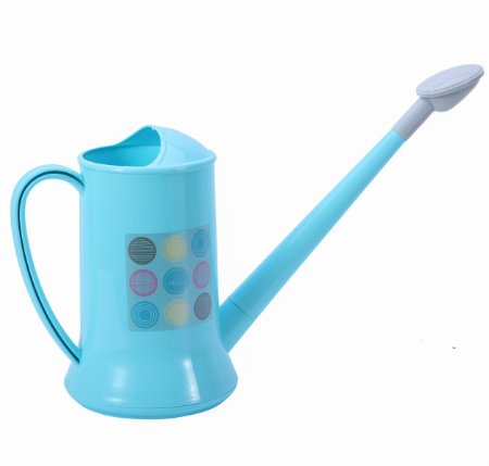 Mkono Long Spout Watering Can Plastic Watering Pot, 0.5-Gallon/2-Liter(Random Color)