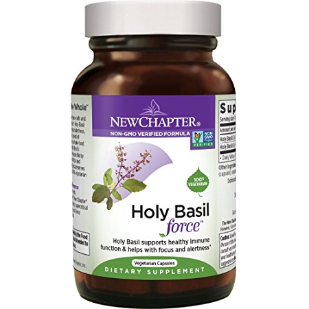 New Chapter Holy Basil Force Vegetarian Capsule - 120 ct