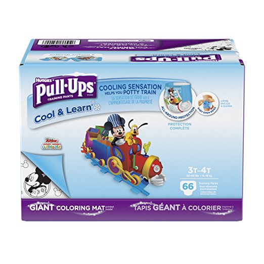 Pull-Ups Cool & Learn Potty Training Pants for Boys, 3T-4T (32-40 lb.), 66 Ct. (Packaging May Vary)