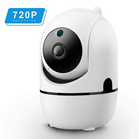 Isotect 720p Pet Camera- Wireless Security Camera with Night Vision/Two-Way Audio, 2.4Ghz WiFi Home Surveillance IP Camera for Baby/Cat/Nanny Monitor