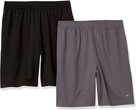 Amazon Essentials mens (2)-pack Performance Mesh Short Short