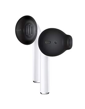 EarSkinz AirPod Covers (ES3) - Jet Black - for Apple AirPods