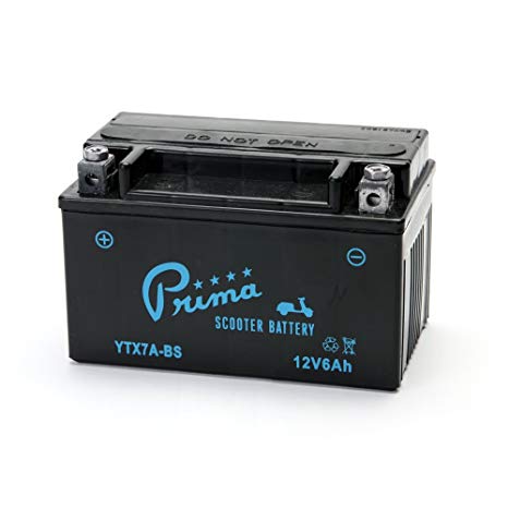 Scooter Battery, 12V TX7A-BS for Buddy 125, Vino 125, People S