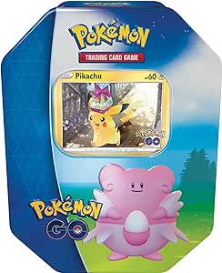 Pokémon TCG: Pokémon GO Tin - Blissey (2 Foil Cards & 4 Booster Packs)