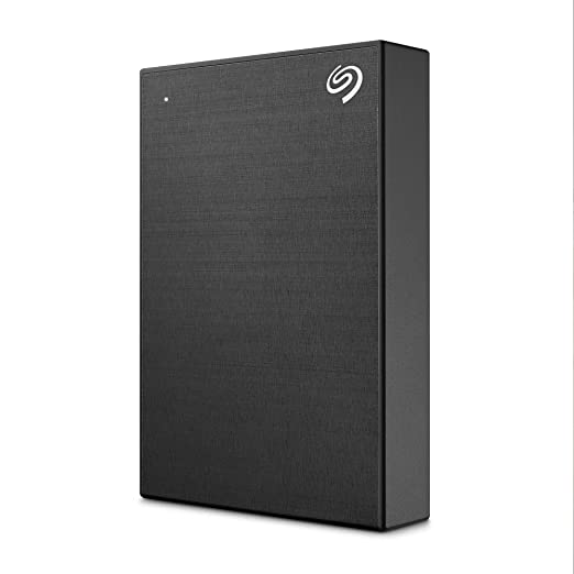 Seagate One Touch 5TB External HDD with Password Protection – Black, for Windows and Mac, with 3 yr Data Recovery Services, and 4 Months Adobe CC Photography (STKZ5000400)