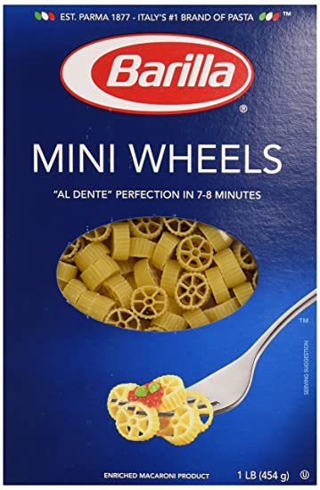 Barilla Mini Wheels Pasta, 16 oz