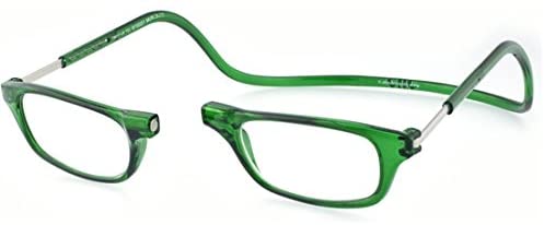 Clic Magnetic Reading Glasses in Emerald  2.00