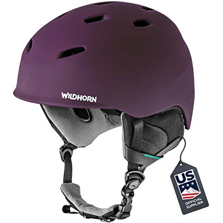 Wildhorn Drift Snowboard & Ski Helmet - US Ski Team Official Supplier - Performance & Safety w/Active Ventilation