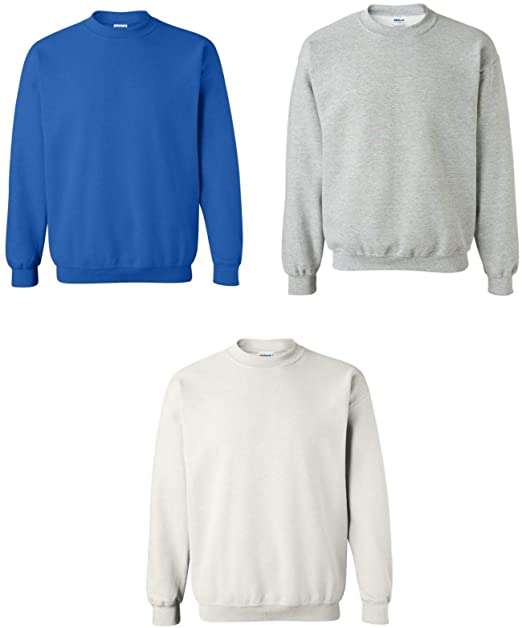 Gildan Men's Fleece Crewneck Sweatshirt, Style G18000