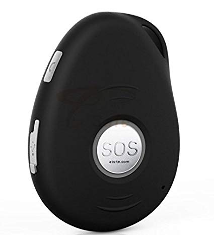 SkyAngel911FD - Mobile Cellular - NO MONTHLY FEE - 911 - 2-Way Voice - Waterproof Alert Phone - Automatic Fall Detection (BLACK)