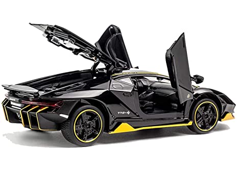 METRO TOY'S & GIFT Metal Lamborghini Centenario Lp 770-4 Model Car, Pack Of 1, Black