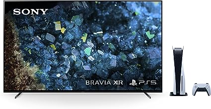 Sony OLED 55 inch BRAVIA XR A80L Series 4K Ultra HD TV with Playstation 5 Console