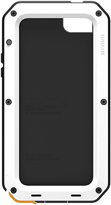 Lunatik TT5L-002 Taktik Strike Impact Protection System for iPhone 5 / iPhone 5S - 1 Pack - Retail Packaging - White