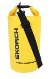 SKORCH Original Dry Bag - Protects Your Gear From Water and Sand While You Have Fun Durable Waterproof Bag with Single Black Adjustable Strap Size 8x16 Inches 10 Liter Dry Sack