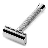 Perfecto Double Edge Long Handled Safety Razor - Engineered to Deliver the Best Shave of Your Life This Is the Best Shaving Razor