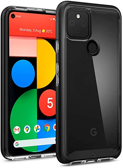 Caseology Skyfall for Google Pixel 5 Case (2020) - Black