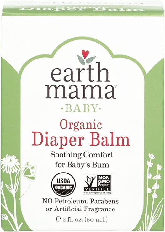 Earth Mama Angel Baby Bottom Balm, 2-Ounce