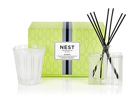 NEST Fragrances Bamboo Classic Candle & Reed Diffuser Set