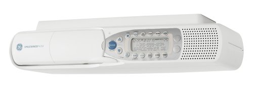 GE Under-Counter Mounting Cordless Phone / AM-FM Radio with Digital Messaging System and Caller ID