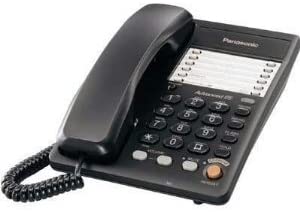 Panasonic KX-TS105B Integrated Business Corded Phone - Black