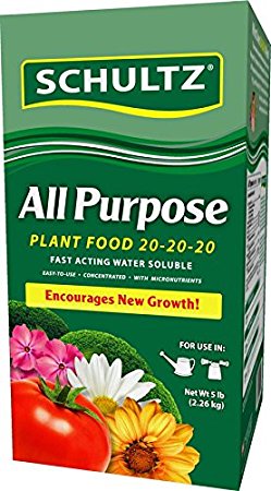 Water Soluble All Purpose Plant Food 20-20-20