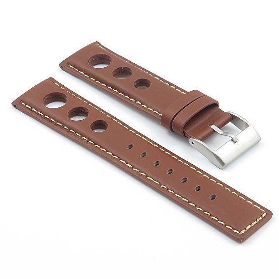 StrapsCo GT Rally Racing Leather Watch Strap