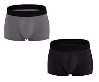 ADOLPH Men's Boxer Briefs 5 Pack No Ride-up Breathable Comfortable Cotton Underwear