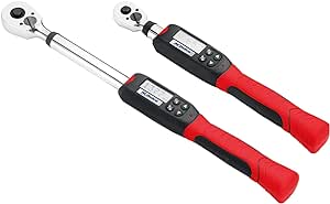 ACDelco ARM601-34 3/8” & ½” Heavy Duty Digital Torque Wrench Combo Kit with Buzzer and LED Flash Notification – ISO 6789 Standards with Certificate of Calibration