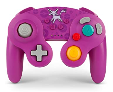 PowerA Pokemon Wireless GameCube Style Controller for Nintendo Switch - Espeon