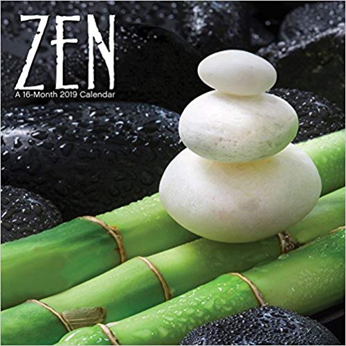 2019 Zen Wall Calendar