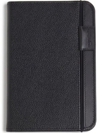 Kindle Leather Cover, Black, Updated Design (Fits Kindle Keyboard)