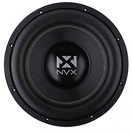 NVX 12-inch True 1000 watt RMS Dual 4-Ohm Car Subwoofer [ VC Series ] 3-Dimensional Die Cast Aluminum Basket [VCW124]