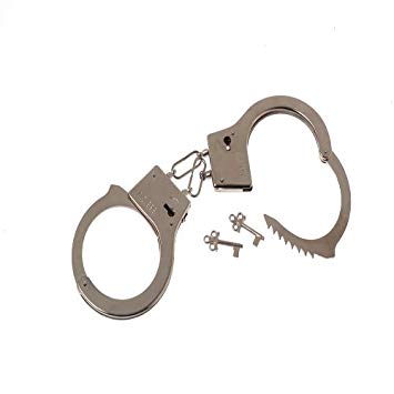 Sunflower Day Metal Handcuffs Police Toys for Kids