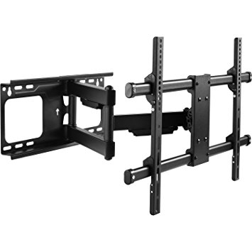 Intecbrackets ® - full motion swivel and tilt heavy duty TV wall bracket for TVs 40 - 65" with maximum VESA fitting of 600x400. Super strong with a lifetime warranty.