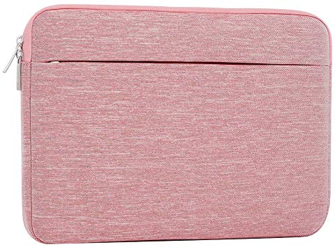 AtailorBird Laptop Sleeve 15-15.6 Inch Carrying Protective Case Shockproof Ultrabook Notebook Bag with Pocket for Women,Pink