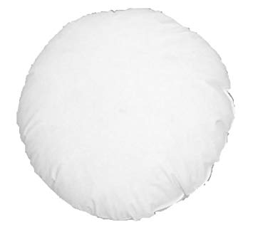 14 X 14 Round Cluster Fiber Pillow Form Insert Hypo-allergenic Made in USA