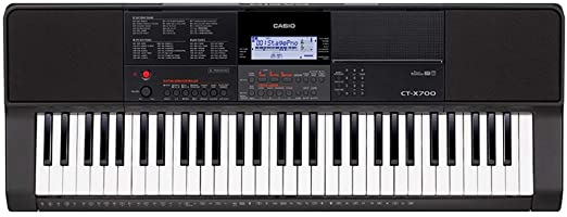 Casio 61-Key Portable Keyboard (CTX700)