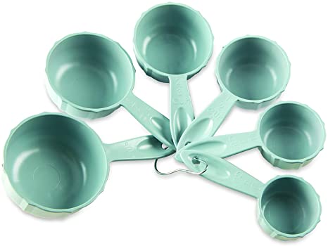 Nordic Ware Cups Bundt Measuring, Set of 6, Sea Glass