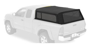 Bestop 76301-35 Black Diamond Supertop for Truck Bed Cover for 2004-2017 Toyota Tacoma, 6.0' bed