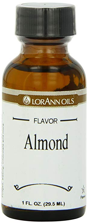 LorAnn Artificial Flavoring Oils, Almond Oil (Bitter Almond Oil), 1 Ounce Bottle