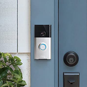 Ring Video Doorbell | Video Türklingel 720p HD-Video, Gegensprechfunktion, Bewegungsmelder und WLAN